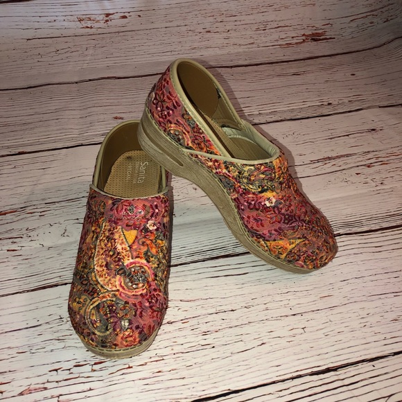 sanita vegan clogs